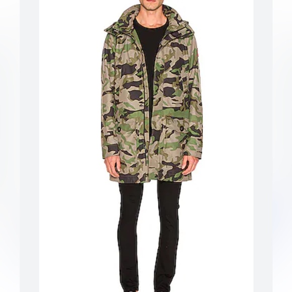 NWT CANADA GOOSE CAMOUFLAGE CAVALRY WATER REPELLENT JACKET MEN'S MEDIUM - Picture 14 of 15